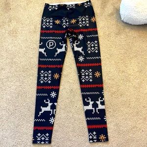 Pure Barre Christmas Leggings